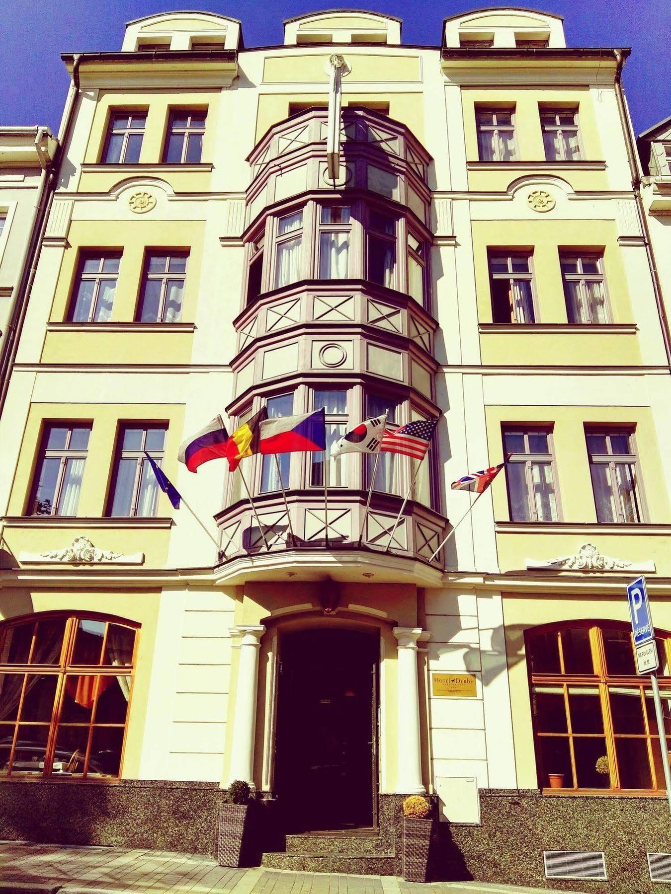 Hotel Derby Karlovy Vary Kültér fotó